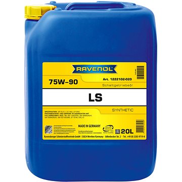 

RAVENOL Getriebeoel LS SAE 75W-90; 20 L