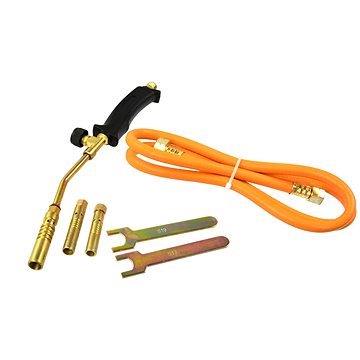 

GEKO Plynový hořák, 3 koncovky 13,15,17mm, hadice 1,5m