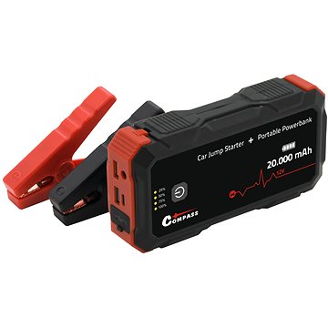 

COMPASS Powerbanka s funkcí JUMP STARTER 20.000mAh 2000A