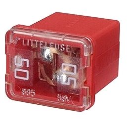 

HELLA pojistka PAL LOW PROFILE JCASE 50A červená