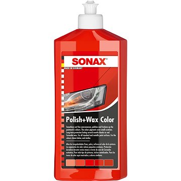 

SONAX Polish & Wax COLOR červená, 500ml