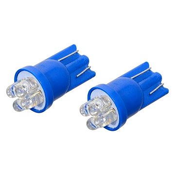 

COMPASS Žárovka 4LED 12V T10 modrá 2ks