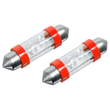 

COMPASS Žárovka 4LED 12V suf.11X39 SV8.5 červená 2ks