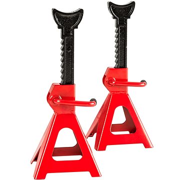 

Tectake 2 podpěry automobilu, nosnost 3000kg červená