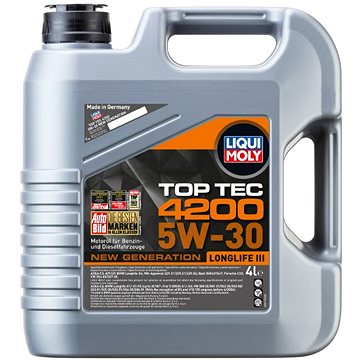 

Liqui Moly Top Tec 4200 5W-30 New Generation4 L