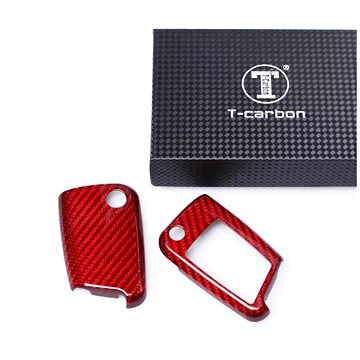 

T-carbon pro VW/Seat/Škoda novější generace, s vystřelovacím klíčem, červená