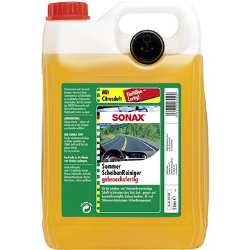 

SONAX Letní kapalina do ostřikovačů - Lemon Rocks - k přímému použití 5l