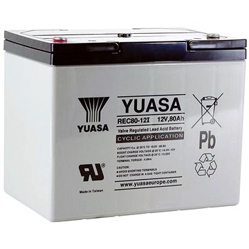 

Yuasa REC80-12I, 80Ah, 12V