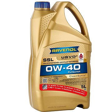 

Ravenol SSL SAE 0W-40 Akce 4+1l