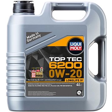 

LIQUI MOLY Top Tec 6200 0W-20, 4l