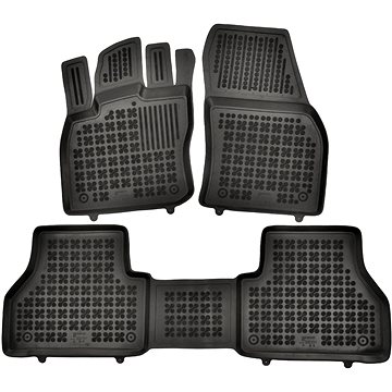

Rezaw-Plast gumové koberečky černé s vyšším okrajem VW Caddy 20- 5 míst, sada 3 ks