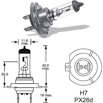 

Lucas H7 55W PX26d