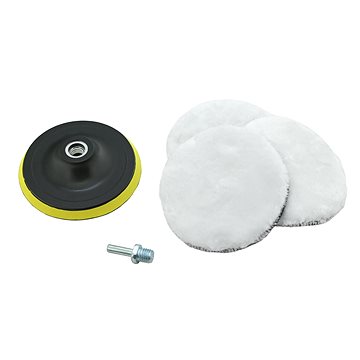 

Compass sada 3ks leštících kotoučů s unašečem, 12 cm