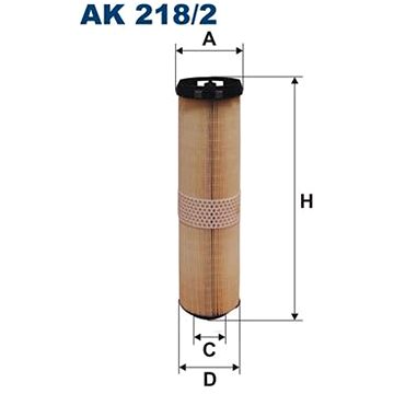 

FILTRON vzduchový filtr AK 218/2