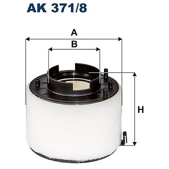 

FILTRON vzduchový filtr AK 371/8