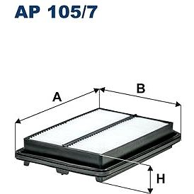 

FILTRON vzduchový filtr AP 105/7
