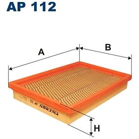 

FILTRON vzduchový filtr AP 112