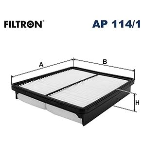 

FILTRON vzduchový filtr AP 114/1