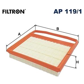 

FILTRON vzduchový filtr AP 119/1