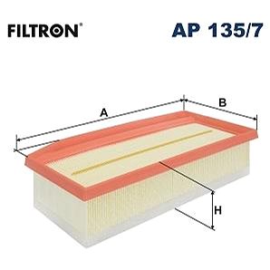 

FILTRON vzduchový filtr AP 135/7