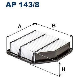 

FILTRON vzduchový filtr AP 143/8