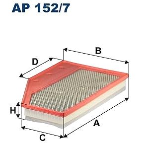 

FILTRON vzduchový filtr AP 152/7