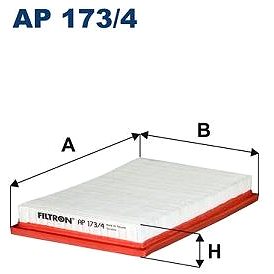 

FILTRON vzduchový filtr AP 173/4