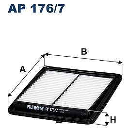 

FILTRON vzduchový filtr AP 176/7