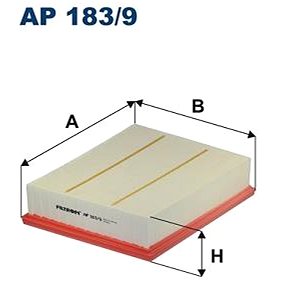 

FILTRON vzduchový filtr AP 183/9