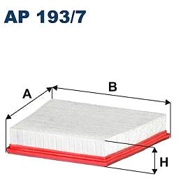 

FILTRON vzduchový filtr AP 193/7