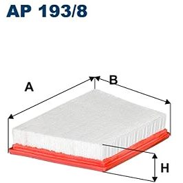 

FILTRON vzduchový filtr AP 193/8