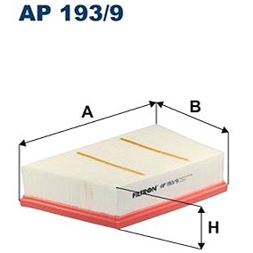 

FILTRON vzduchový filtr AP 193/9