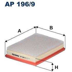 

FILTRON vzduchový filtr AP 196/9