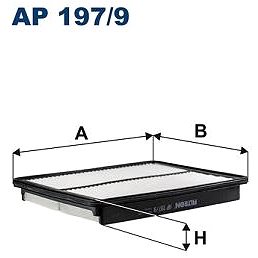 

FILTRON vzduchový filtr AP 197/9