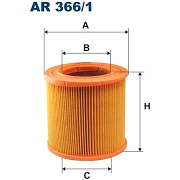 

FILTRON vzduchový filtr AR 366/1