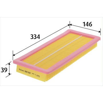 

VALEO vzduchový filtr 585567