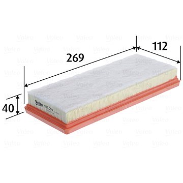 

VALEO vzduchový filtr 585219