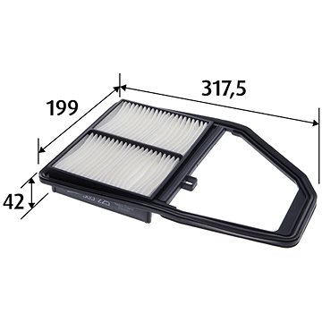 

VALEO vzduchový filtr 585225