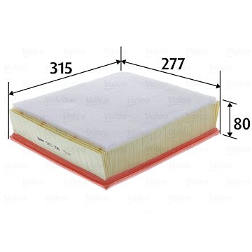 

VALEO vzduchový filtr 585396