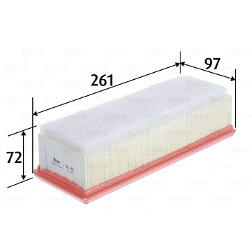 

VALEO vzduchový filtr 585417