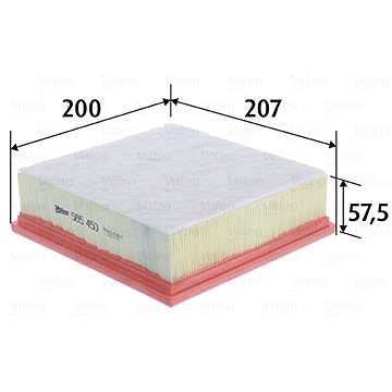 

VALEO vzduchový filtr 585450