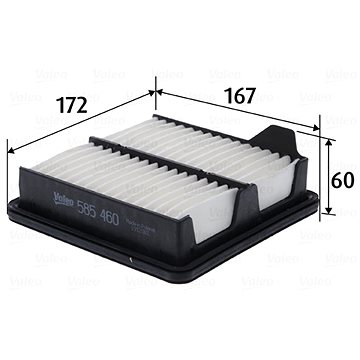 

VALEO vzduchový filtr 585460