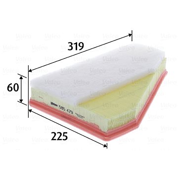 

VALEO vzduchový filtr 585479