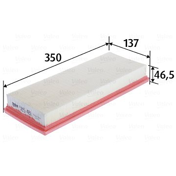 

VALEO vzduchový filtr 585481