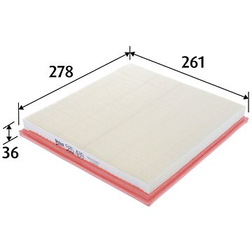 

VALEO vzduchový filtr 585489
