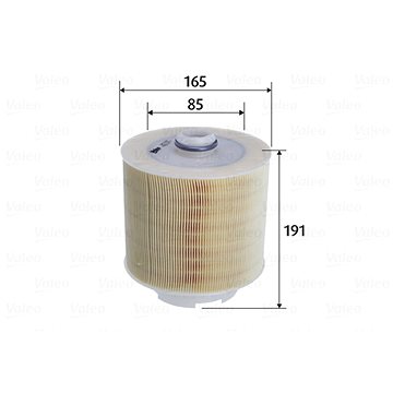 

VALEO vzduchový filtr 585760