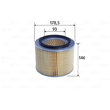 

VALEO vzduchový filtr 585766