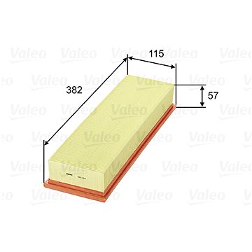

VALEO vzduchový filtr 585014