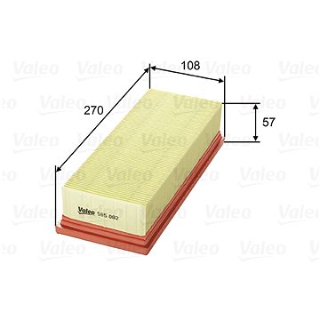 

VALEO vzduchový filtr 585082