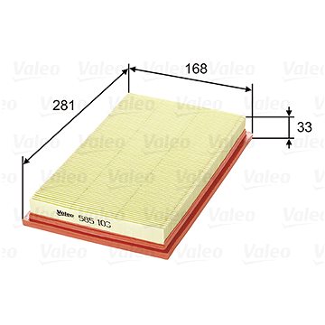 

VALEO vzduchový filtr 585103